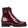 Donald Pliner Casual Lug Sole Boot In Bordeaux