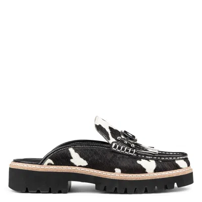 DONALD PLINER WOMEN HAMPTON BONE BLACK CASUAL