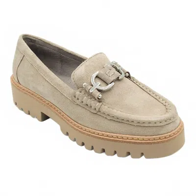 Donald Pliner Women's Helio Loafer In Taupe In Brown