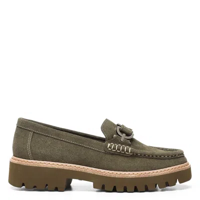 DONALD PLINER WOMEN HELIO MILITARY GREEN CASUAL