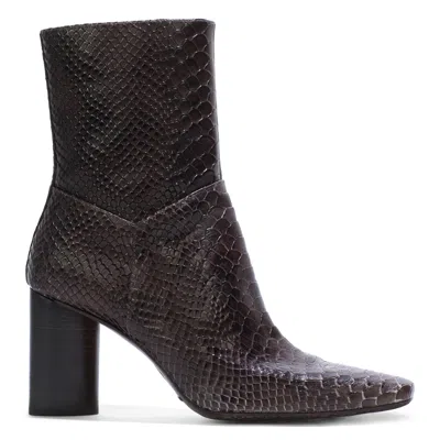 Donald Pliner Women Hinda Dark Brown Boot In Black