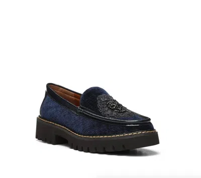 Donald Pliner Women's Hope Loafers In Blue Navy In Multi