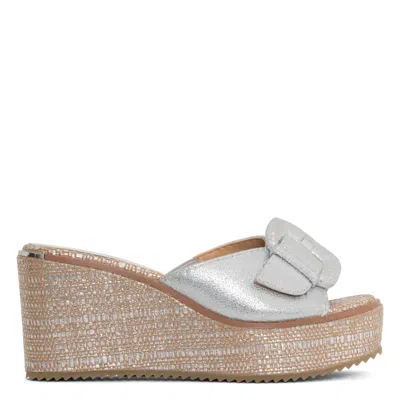 Donald Pliner Women Ivo Silver Casual In Gray
