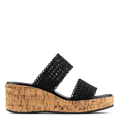 Donald Pliner Women Jayva Black Casual In Blue
