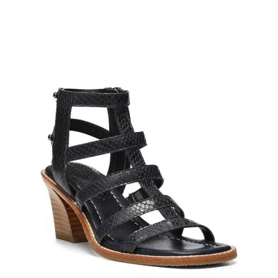 Donald Pliner Women's Jenessa Heeled Sandals In Navy In Black