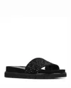 DONALD PLINER WOMEN'S JOELLA SLIDE SANDALS