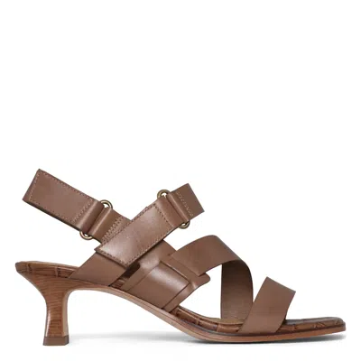 Donald Pliner Women Kamele Saddle Casual In White