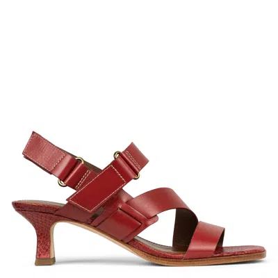 Donald Pliner Women Kamele Tomato Casual In Red