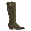 Donald Pliner Women Kaydence Military Green Boot In Military Green
