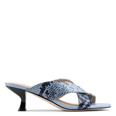 Donald Pliner Women Kaysha Denim Casual In Blue