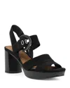 Donald Pliner Kayta 2 Platform Sandal In Black