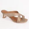 Donald Pliner Women Kiss Kitten Heel In Light Bronze