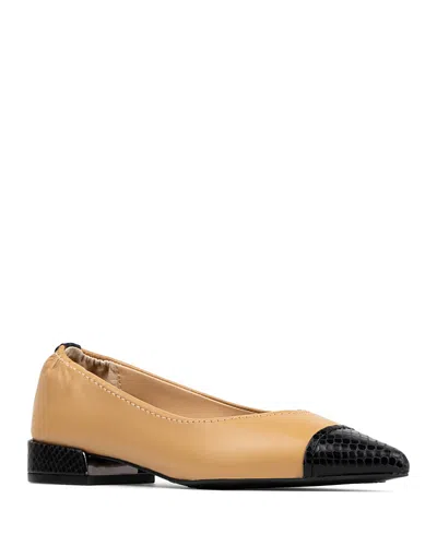 Donald Pliner Women's Ladonna Mid Heel Pumps In Black/camel