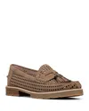 Donald Pliner Women's Lenny Tassel Loafer Flats In Tobacco