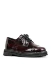 Donald Pliner Leonardo Cap Toe Derby In Bordeaux