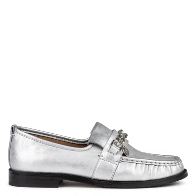 Donald Pliner Women Lissi Silver Casual In White