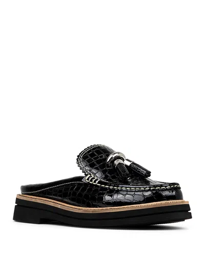 DONALD PLINER WOMEN'S LYNDAL TASSEL MULE LOAFERS