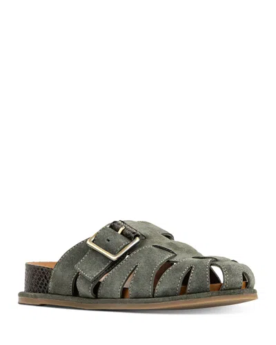 Donald Pliner Manor Fisherman Clog In Green