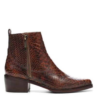 Donald Pliner Women Marisol Chestnut Bootie In Multi