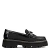 Donald Pliner Marvel Platform Bit Loafer In Black Nylon
