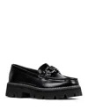 Donald Pliner Marvel Platform Bit Loafer In Black