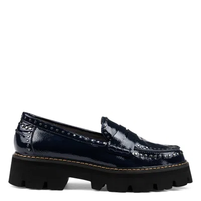 Donald Pliner Women Massy Navy Casual In Black