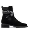 Donald Pliner Mathilda Suede Boot In Black