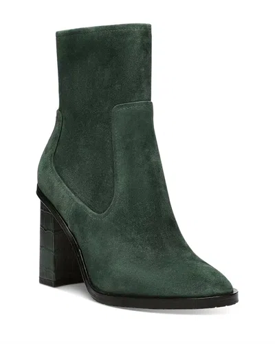 Donald Pliner Women's Maymi High Heel Booties Boots In Evergreen In Green