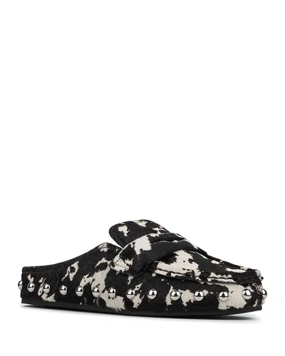 Donald Pliner Women's Melodee Studded Calf Hair Mules In Multi