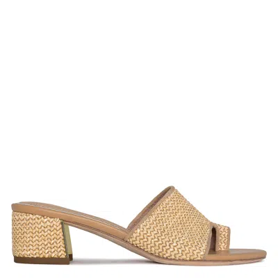 Donald Pliner Women Melros Camel Raffia Casual In Black
