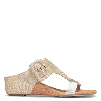 Donald Pliner Women Ofelia Platino / Cork Casual In White