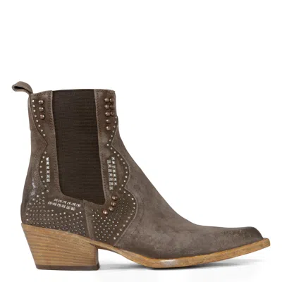 Donald Pliner Women Ooli Brown Bootie In Black