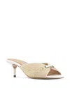 Donald Pliner Raffia Sandal In Multi