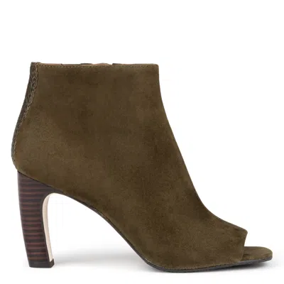 DONALD PLINER WOMEN PROMYSE MILITARY GREEN BOOTIE
