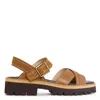 Donald Pliner Lug Sole Slingback Sandal In Saddle