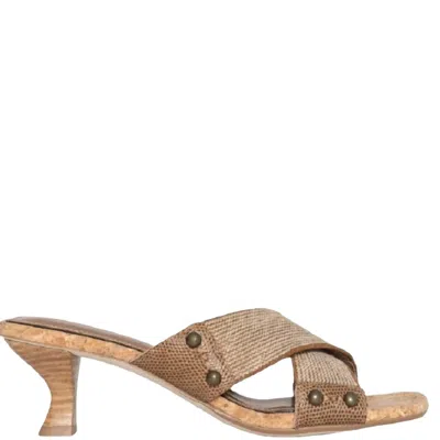 Donald Pliner Women's Rafy Saddle Heel In Brown