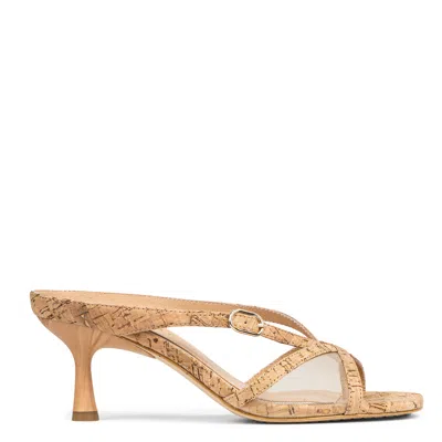 Donald Pliner Women Remixx Natural Cork Casual In Brown