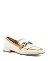 Donald Pliner Women's Saeli Kilty Bit Detail Loafers In Cream