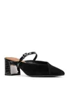 Shop Donald Pliner Women's Sahiba Pointed Toe Mules In Black