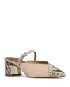 Donald Pliner Pointed Toe Mule In Sand
