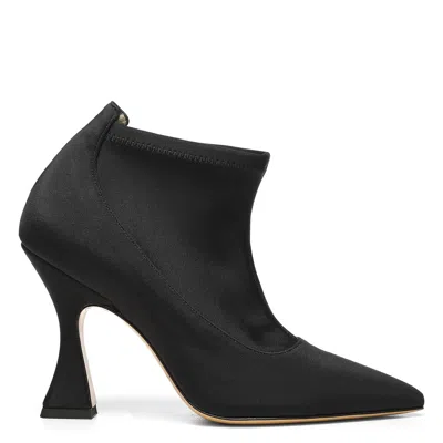 Donald Pliner Women Salana Black Crepe Bootie