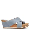 Donald Pliner Tf Dnu  Sisu Suede Sandal In Denim