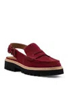 Donald Pliner Women's Slingback Loafer Flats In Cranberry