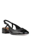 Donald Pliner Davina Slingback Cap Toe Pump In Black