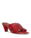 Donald Pliner Alannis Slide Sandal In Tomato
