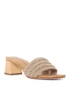 Donald Pliner Block Heel Sandal In Sand