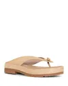 DONALD PLINER WOMEN'S SLIP ON THONG PLATFORM SANDALS