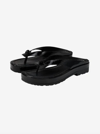 Donald Pliner Platform Sandal In Black