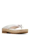 Donald Pliner Women's Slip On Thong Sandals In White
