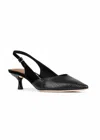 Donald Pliner Women's Sodashi Slingback Heel In Black Lizard Print In Multi